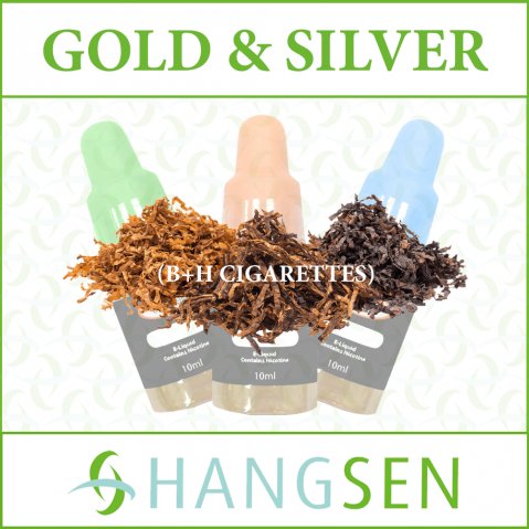 Hangsen Gold & Silver 10ml E-Liquid (PG)