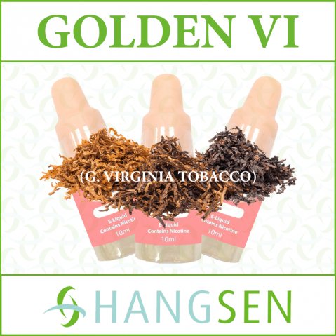 Hangsen Golden Vi 10ml 20mg Nicotine Salt E-Liquid (50/50)