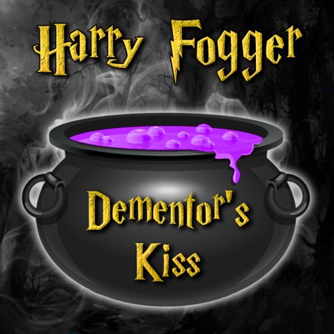 Harry Fogger Dementor's Kiss 50ml (70ml Short Fill) Nicotine Free E-Liquid
