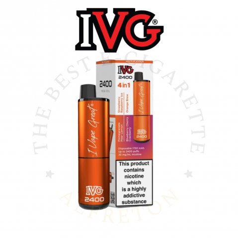 IVG 2400 Juicy Edition 4 In 1 Disposable