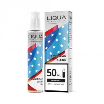 Liqua Mix & Go American Blend 50ml (70ml Short Fill) Nicotine Free E-Liquid