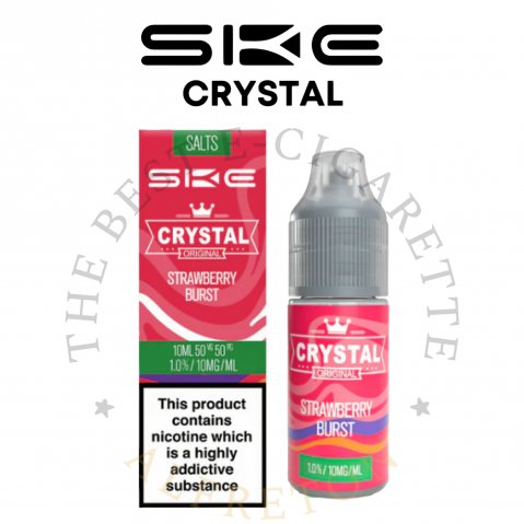 Crystal Strawberry Burst  Nicotine Salt