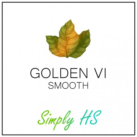 Simply HS Golden Vi Smooth 50ml (60ml Short Fill) Nicotine Free E-Liquid