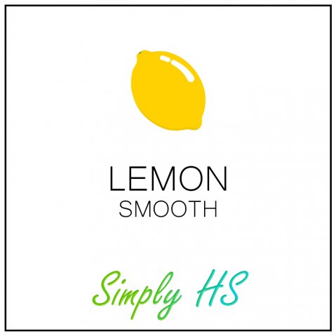 Simply HS Lemon Smooth 50ml (60ml Short Fill) Nicotine Free E-Liquid