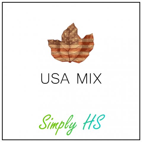 Simply HS USA Mix 50ml (60ml Short Fill) Nicotine Free E-Liquid