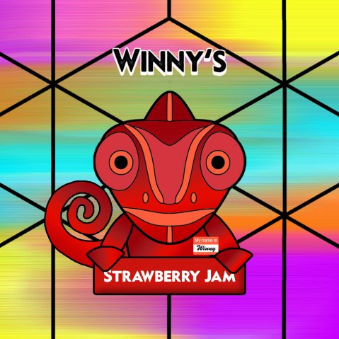 Winny's Strawberry Jam 50ml (70ml Short Fill) Nicotine Free E-Liquid