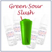 British Blend 10ml Green Sour Slush E-Liquid