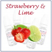 British Blend 10ml Strawberry & Lime E-Liquid