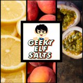 Geeky Elf Lemon Peach Passionfruit Nicotine Salt