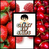 Geeky Elf Strawberry Raspberry Cherry Nicotine Salt