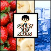 Geeky Elf Strawberry & Banana Ice Nicotine Salt