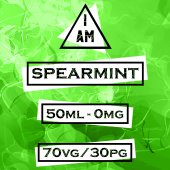 I AM Spearmint 50ml (60ml Short Fill) Nicotine Free E-Liquid