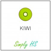 Simply HS Kiwi 50ml (60ml Short Fill) Nicotine Free E-Liquid