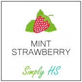 Simply HS Mint Strawberry 50ml (60ml Short Fill) Nicotine Free E-Liquid