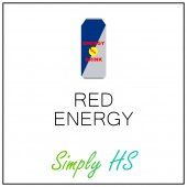 Simply HS Red Energy 50ml (60ml Short Fill) Nicotine Free E-Liquid