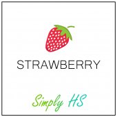 Simply HS Strawberry 50ml (70ml Short Fill) Nicotine Free E-Liquid