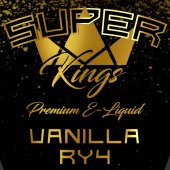 Superkings Vanilla RY4 Tobacco 100ml (120ml Short Fill) Nicotine Free E-Liquid