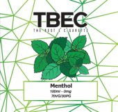 TBEC Menthol 100ml (120ml Short Fill) Nicotine Free E-Liquid