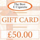 The Best E Cigarette £50 Gift Card (In-Store use)